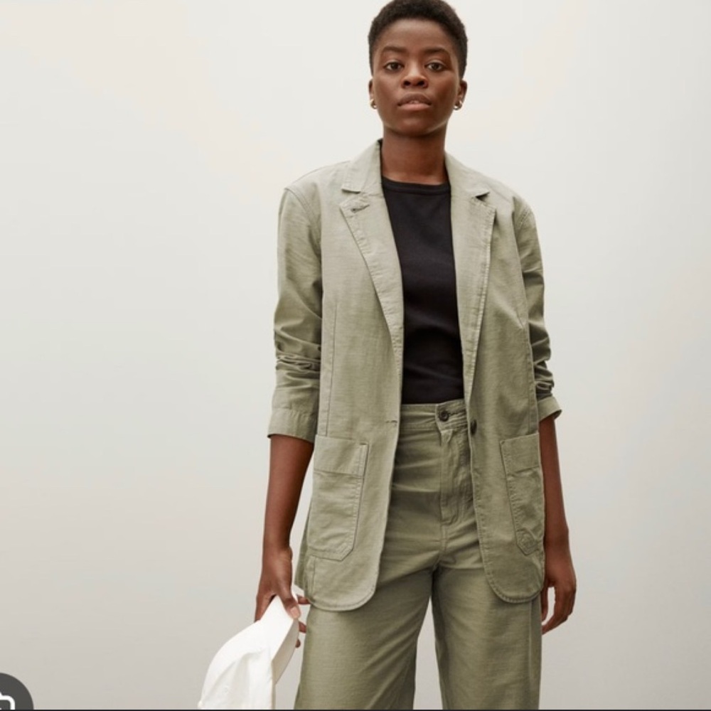 Everlane Fatigue Cotton Blazer